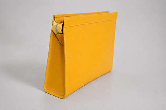 Saffron Yellow pouch