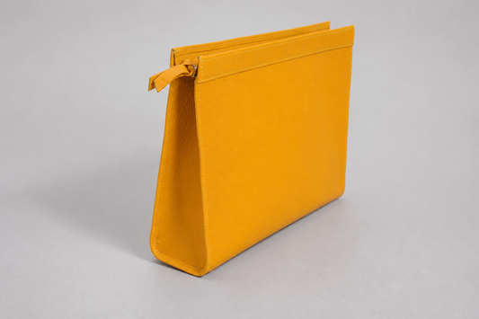 Saffron Yellow pouch